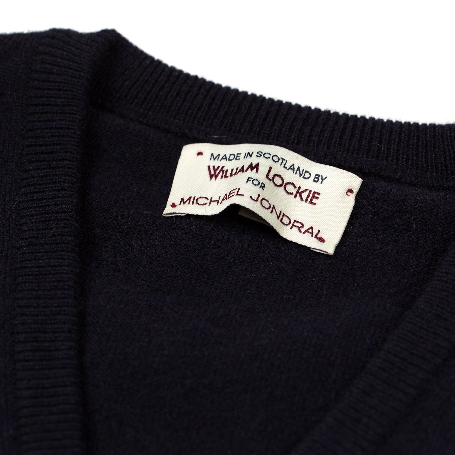 Pullunder "Oxton Slipover" aus feinem schottischen 1 Ply-Kaschmir
